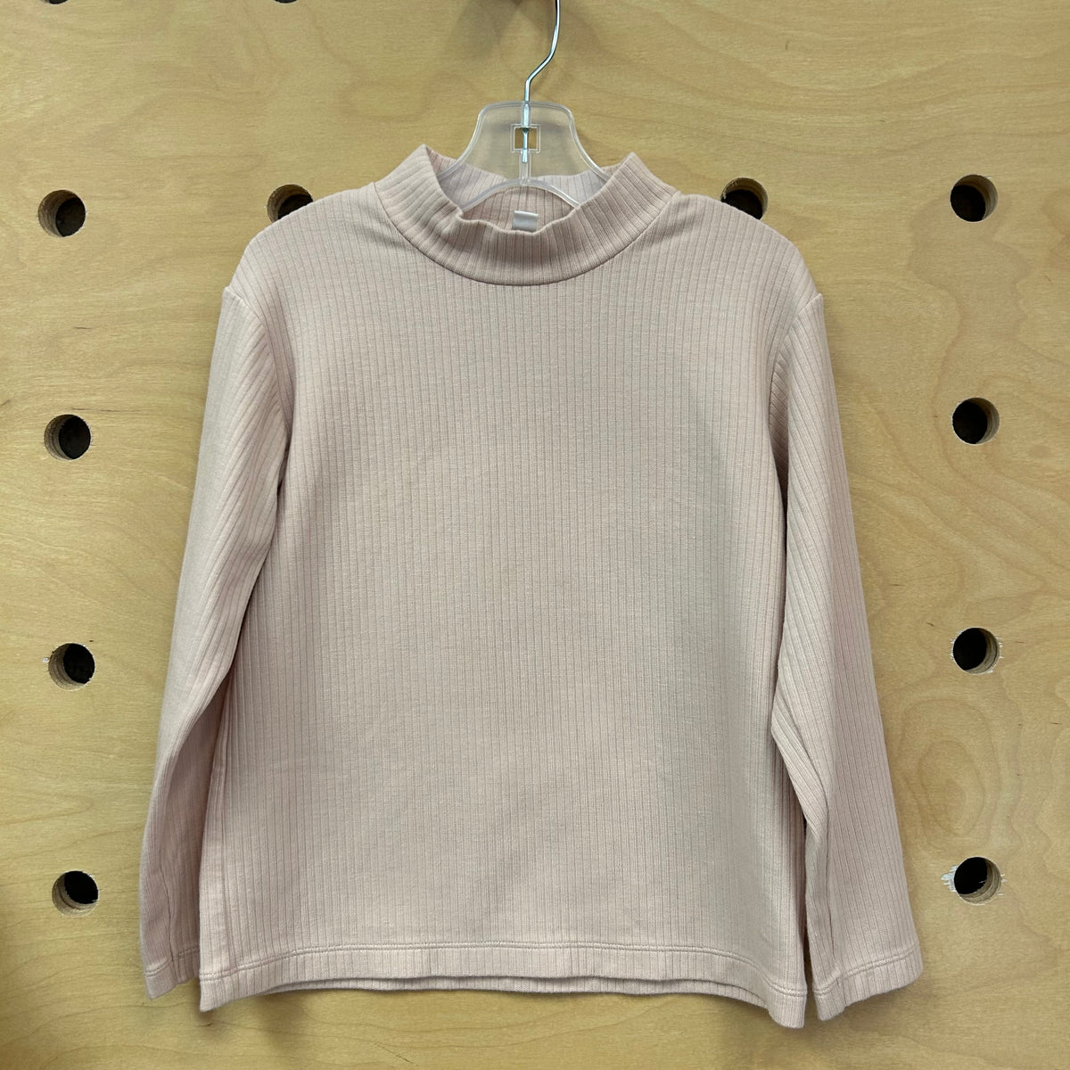 Peach Ribbed Top