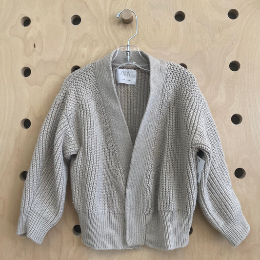 Earthy Beige Knit Sweater