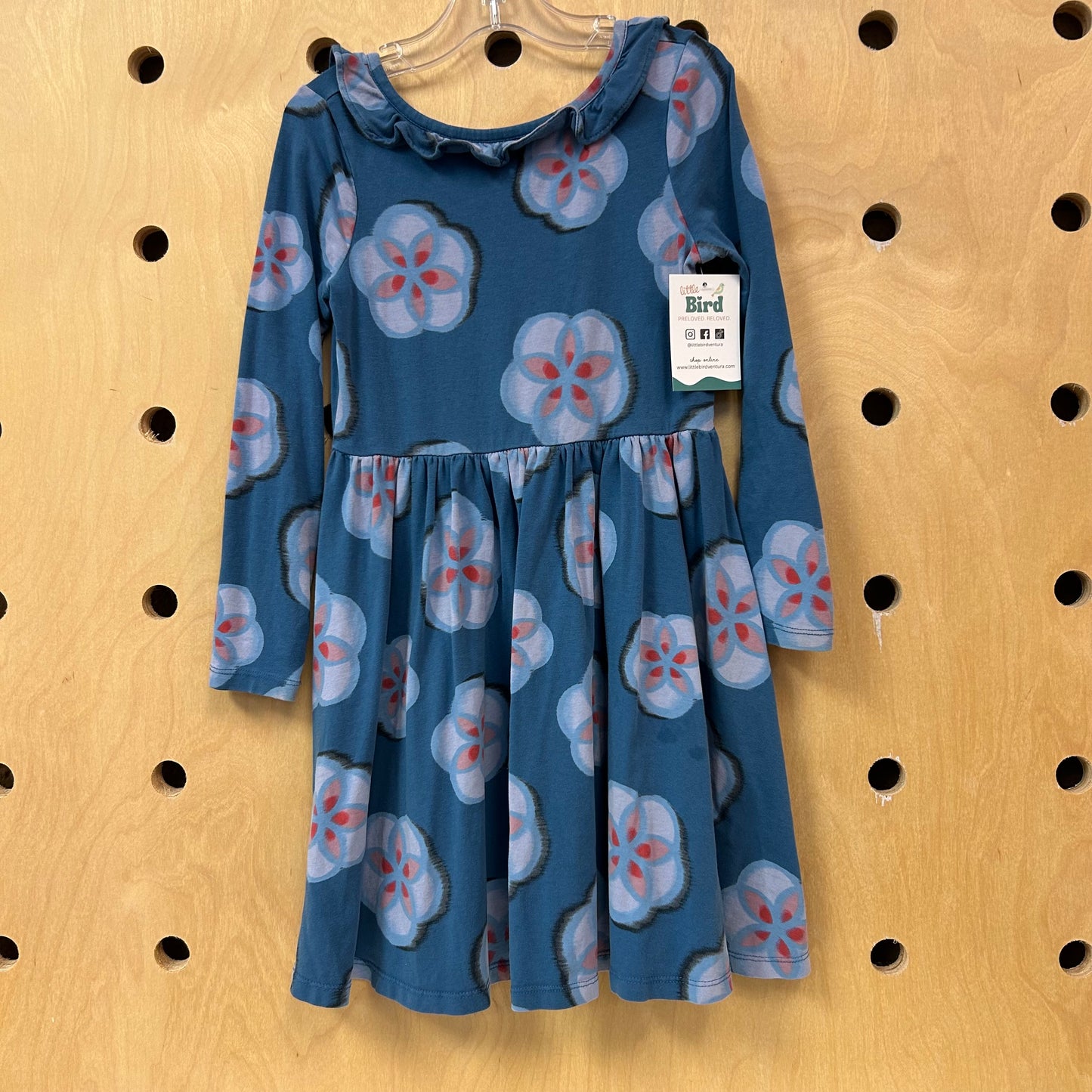 Blue Floral Dress