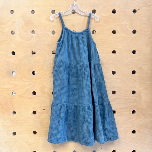 Teal Gauze Dress