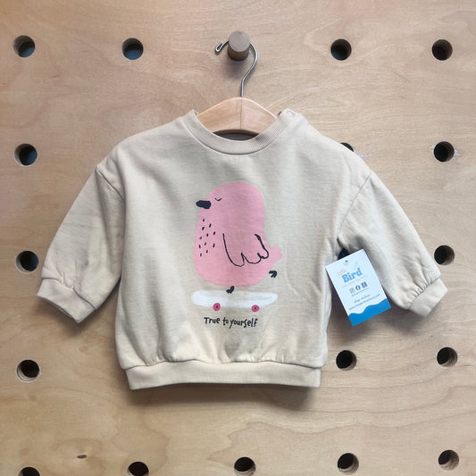 True to Yourself Bird Pullover