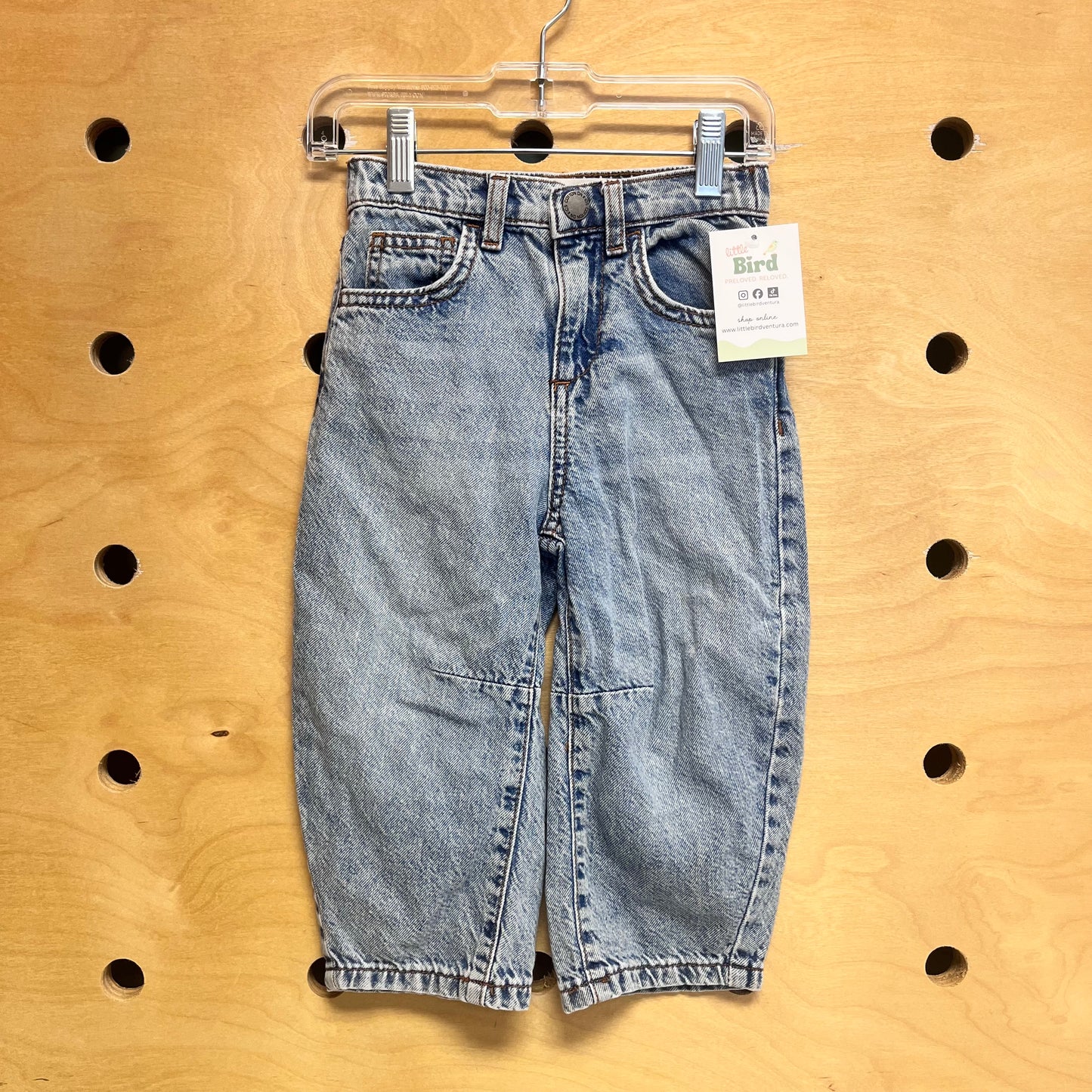 Light Wash Denim Pants