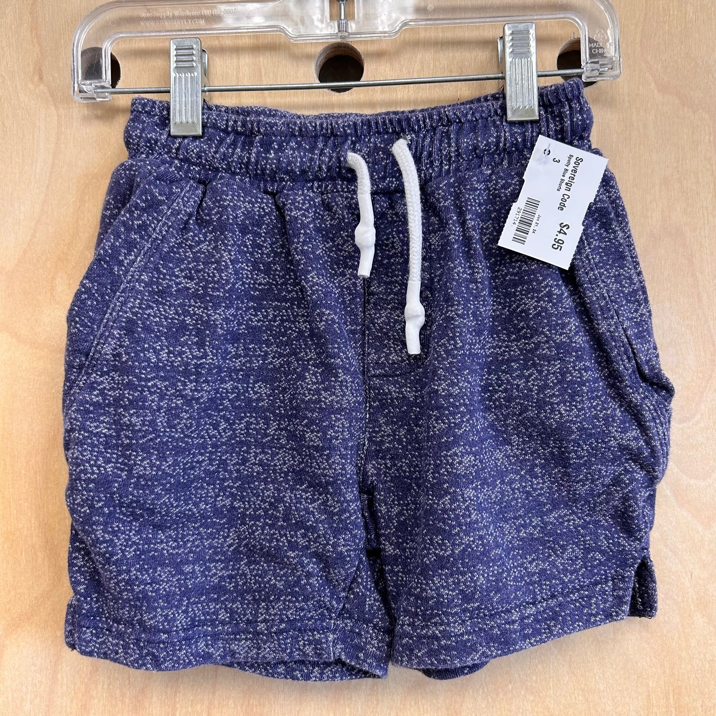 Spotty Blue Shorts