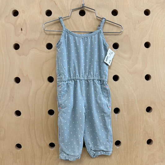 Chambray Hearts Jumpsuit