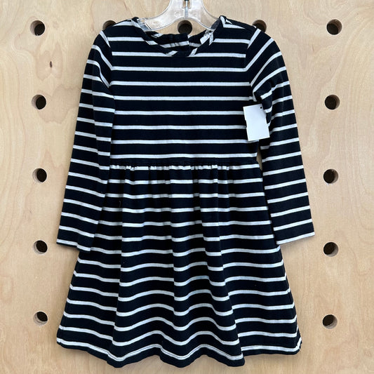 B+W Striped Dress