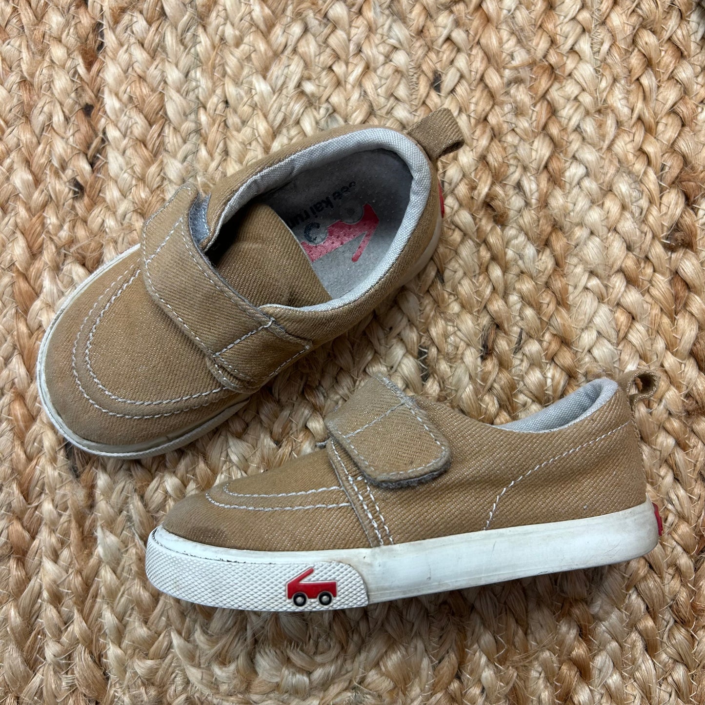 Tan Velcro Shoes