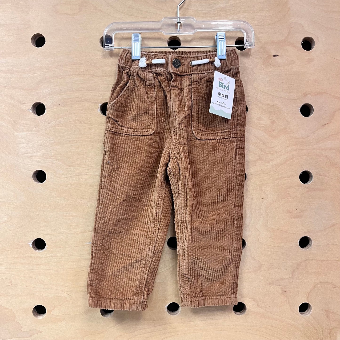 Organic Brown Drawstring Cords
