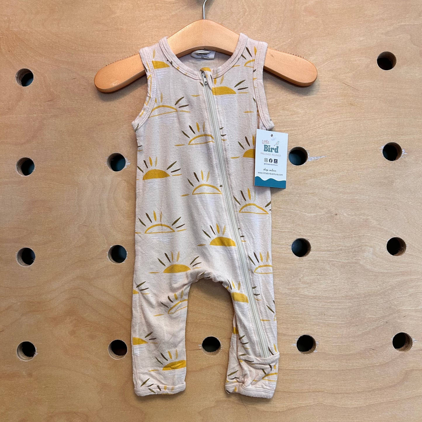 Tan/Yellow Bamboo Suns Zippy