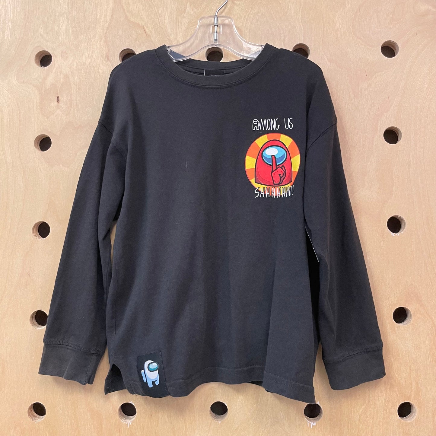 Black Among Us LS Tee
