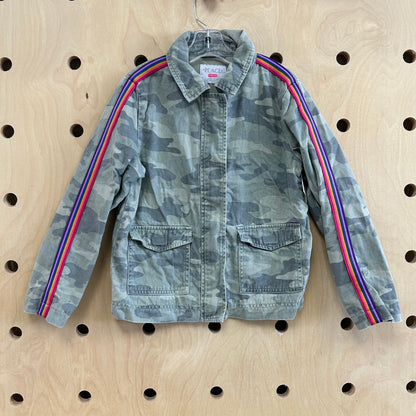 Rainbow Stripe Camo Jacket