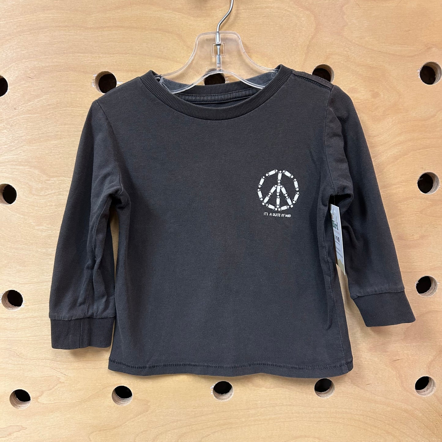 Grey 'Its A Skate Of Mind' LS