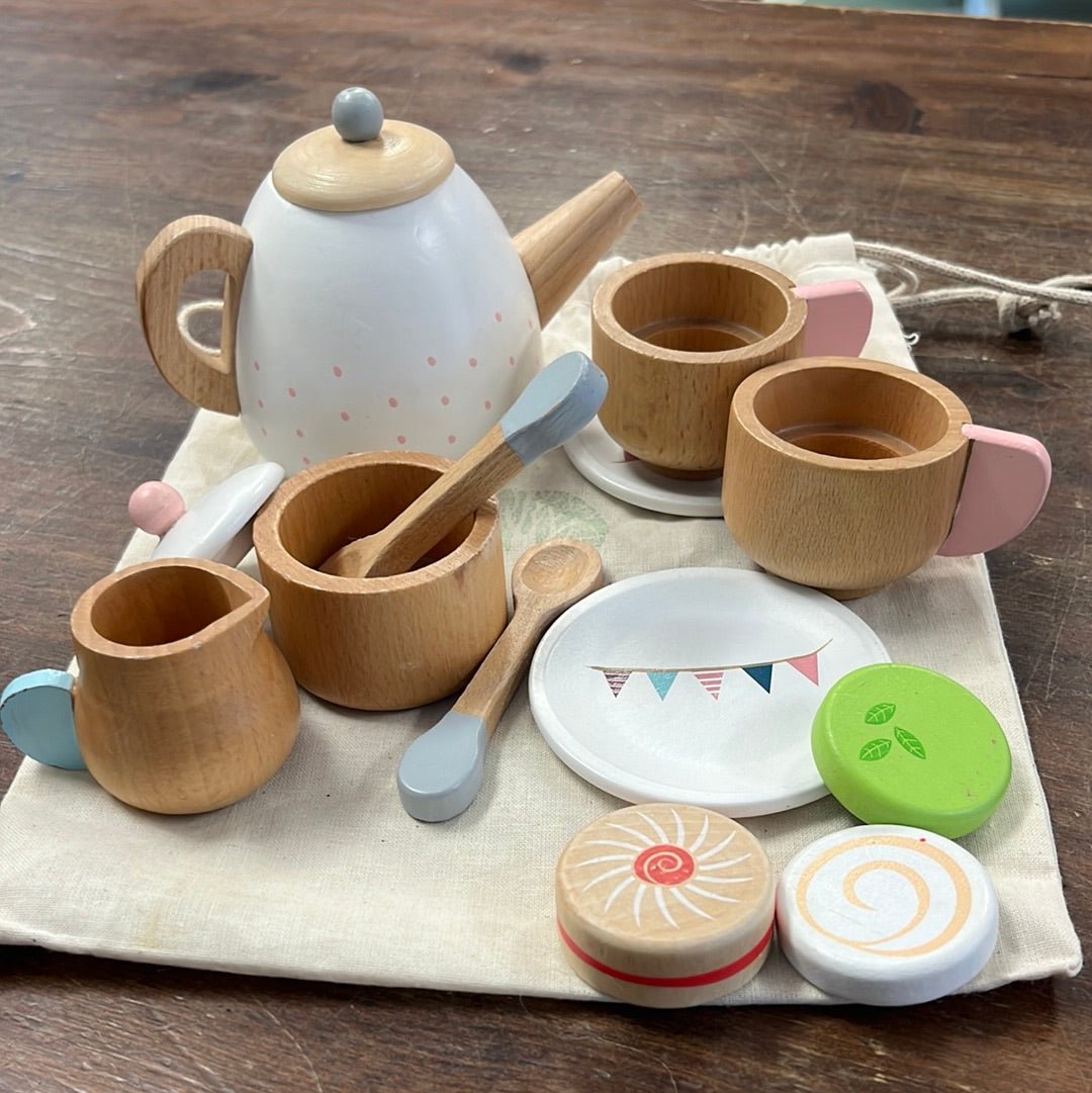 Little Wooden Tea Set
