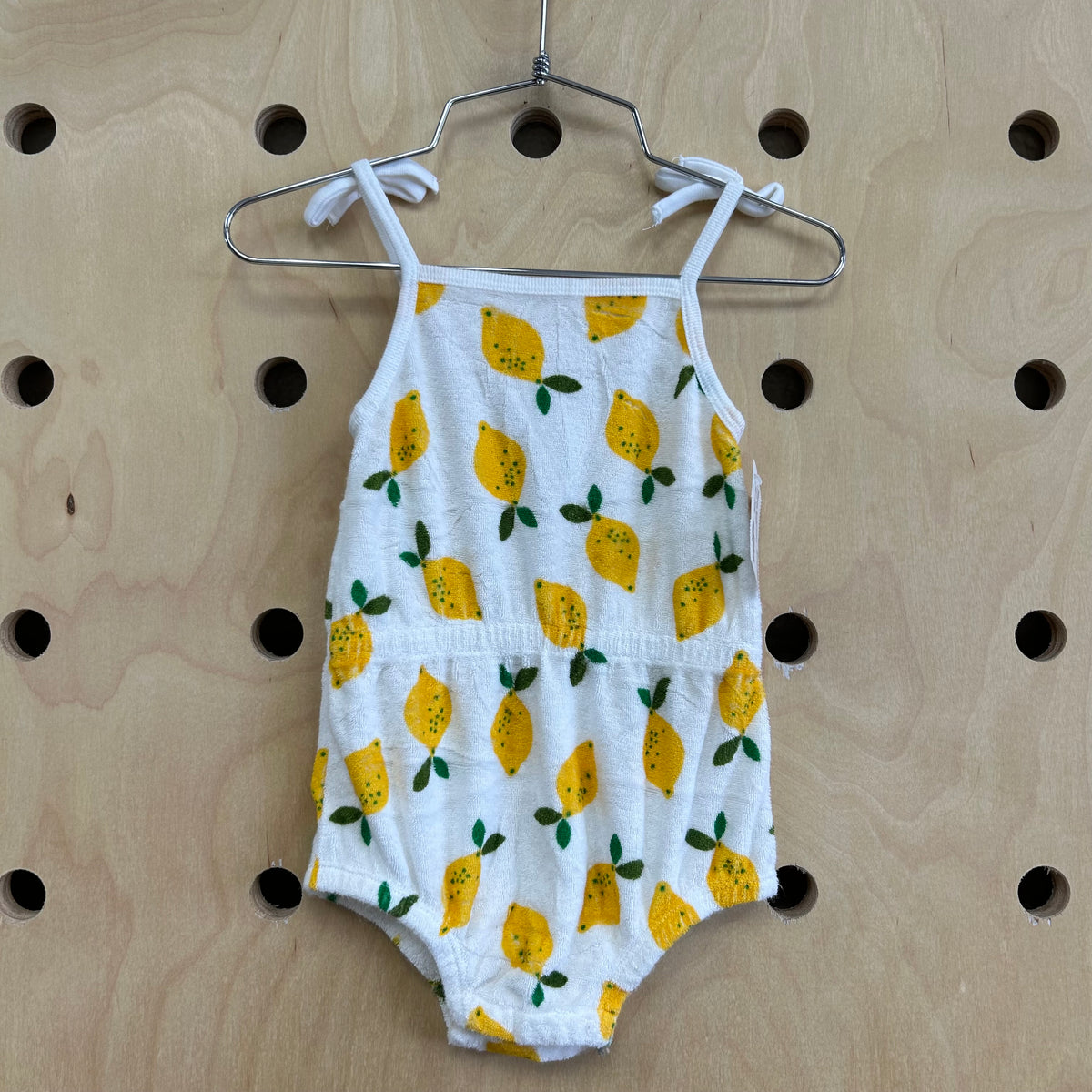 Lemons Terry Romper