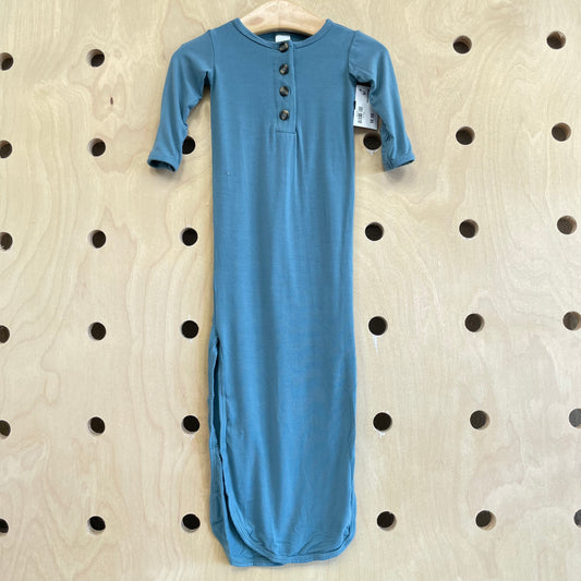 Blue Knotted Gown