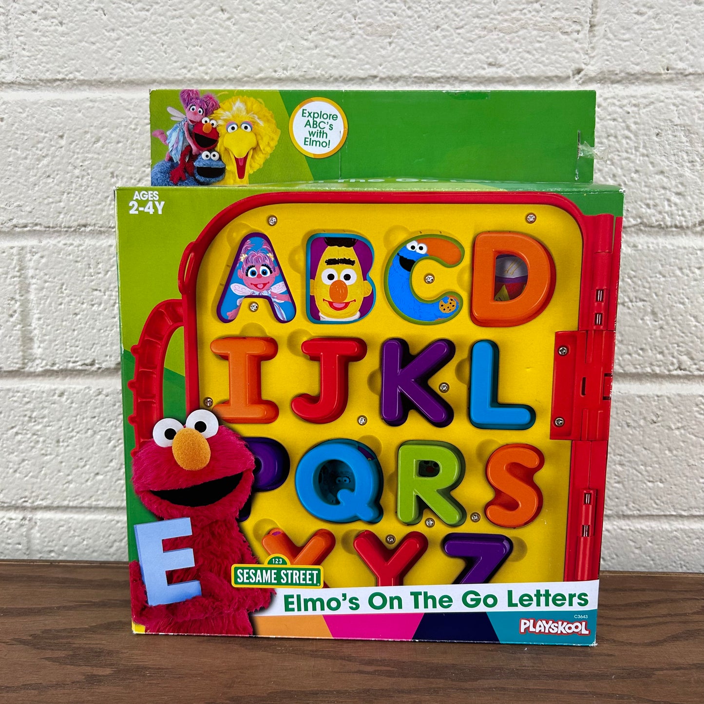 Elmos on the Go Letters