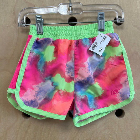 Lime & Pink Athletic Shorts