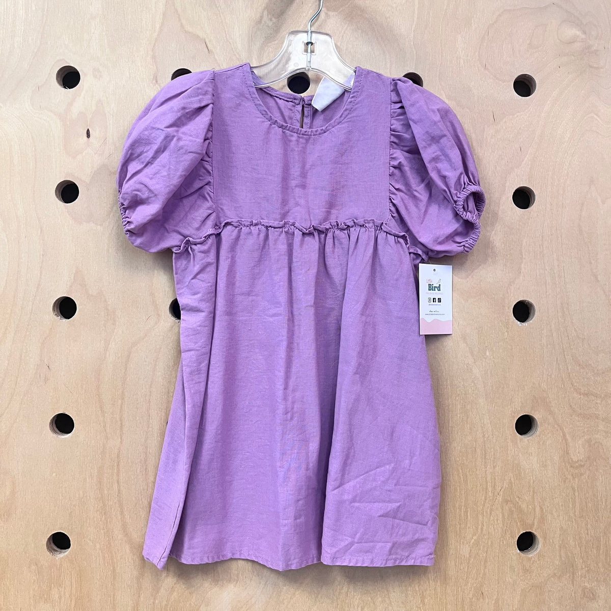 Lavender Cotton Dress