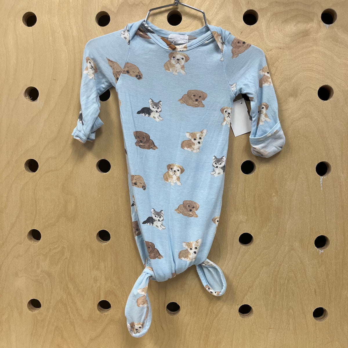 Blue Doggie Tie Bottom Sleeper