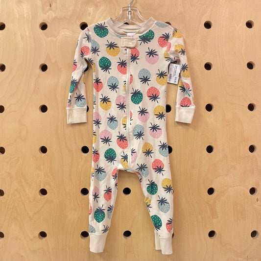 Organic Beige Strawberries Zippy