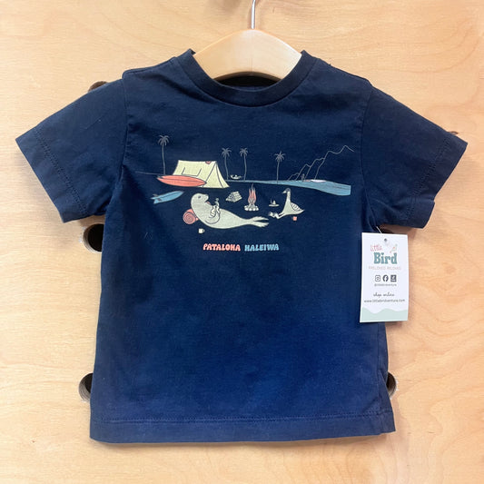 Haleiwa Camping Animals Tee