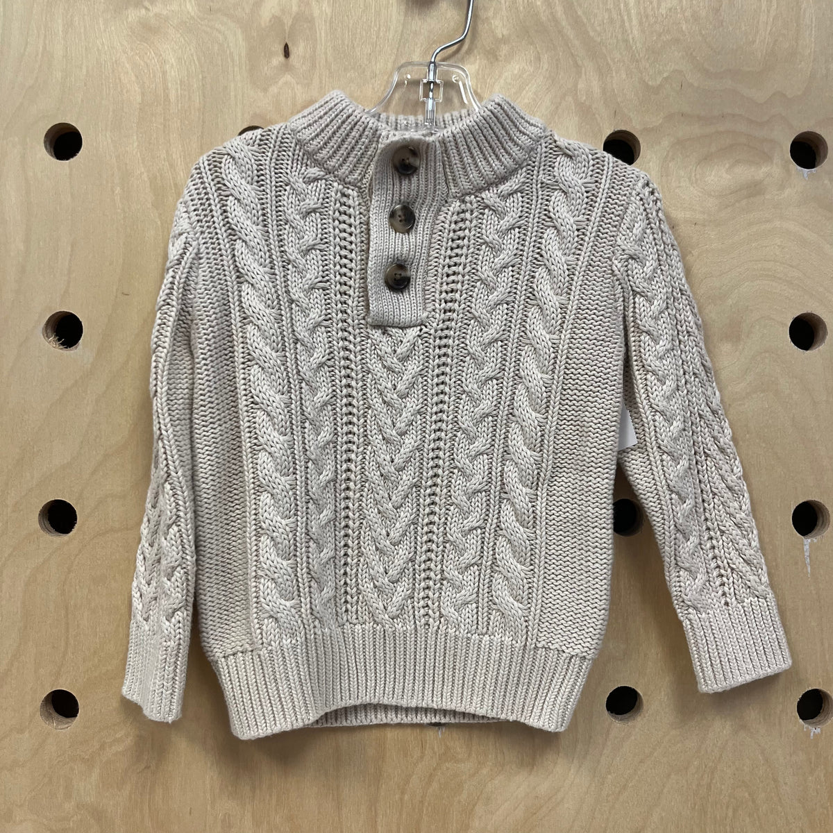 Tan Cable Knit Sweater
