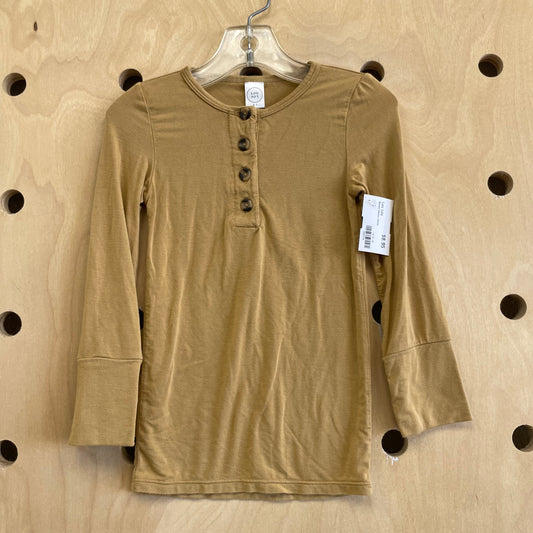 Mustard Bamboo Henley