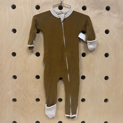 Mustard Gold Thermal Footies