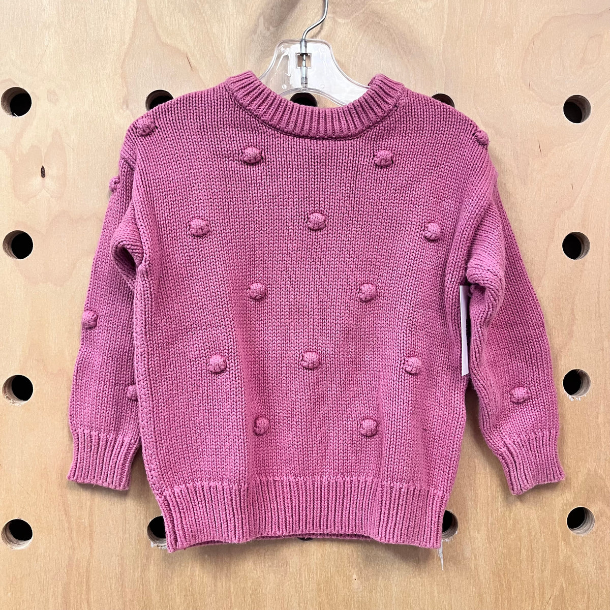Fuscia Nobby Knit Sweater