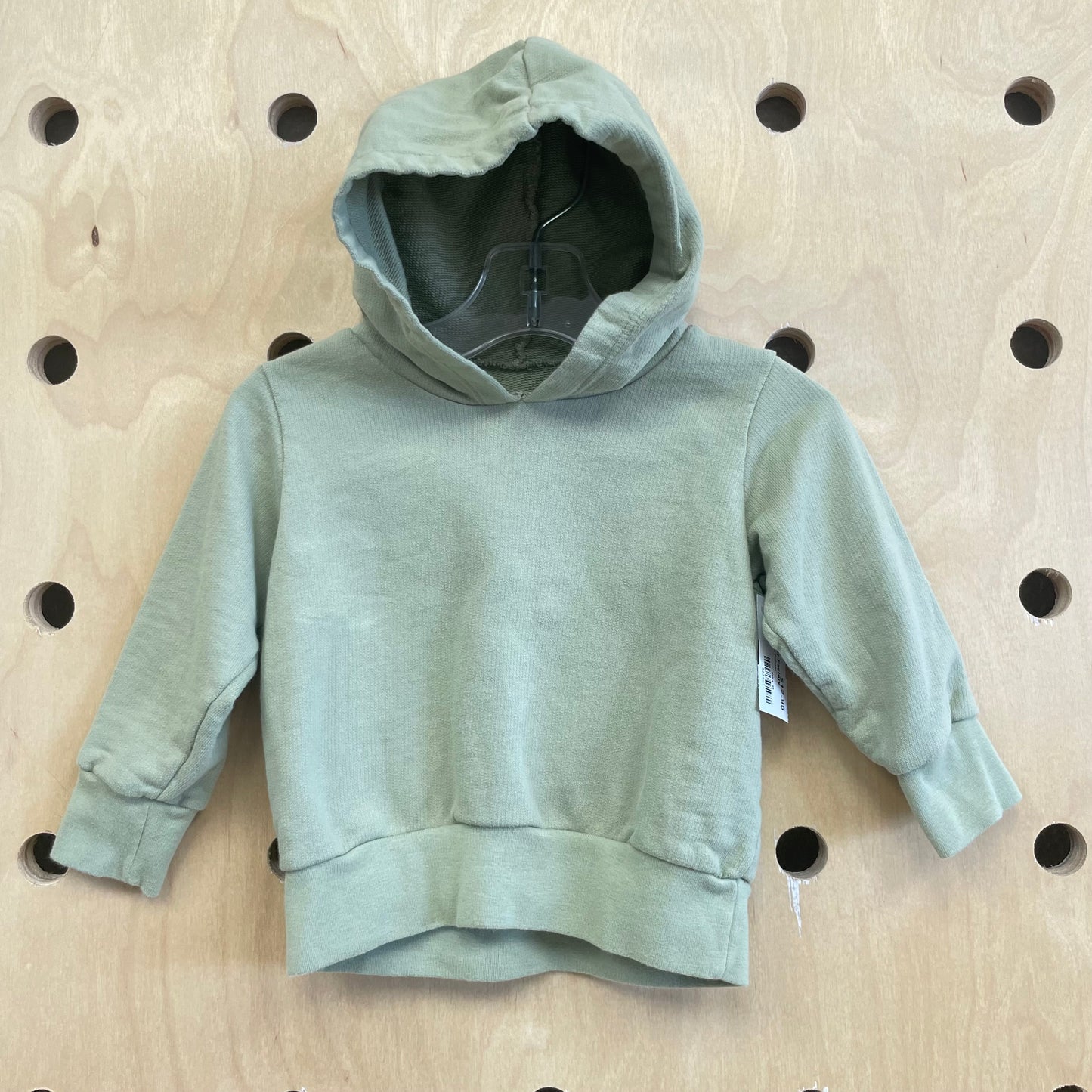 Green Organic Hoodie Pullover