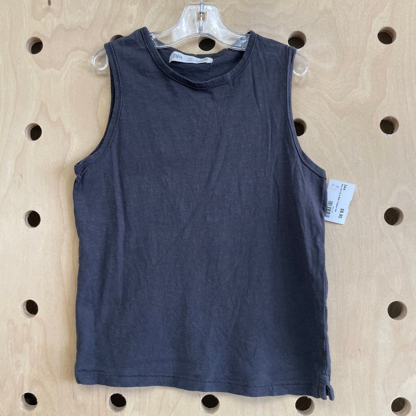 Grey Just Live & Make It Happen Tank