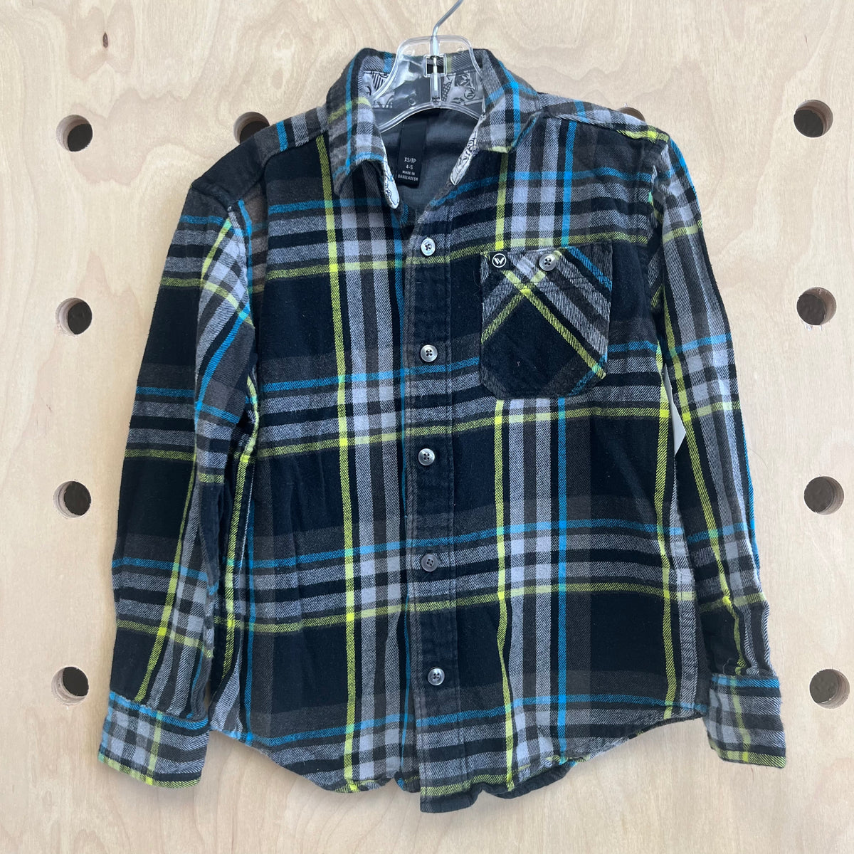 Black & Yellow Flannel