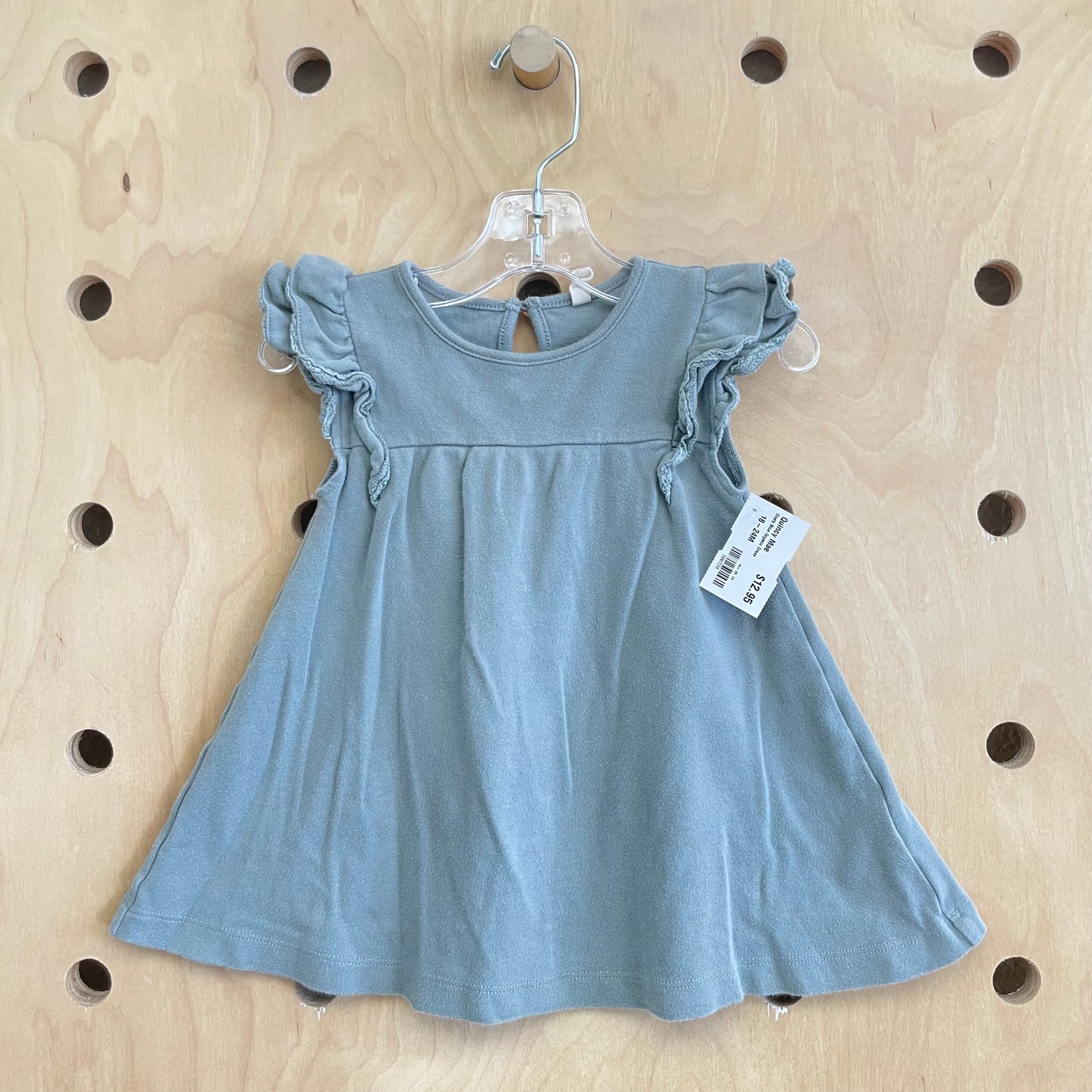 Dusty Blue Organic Dress