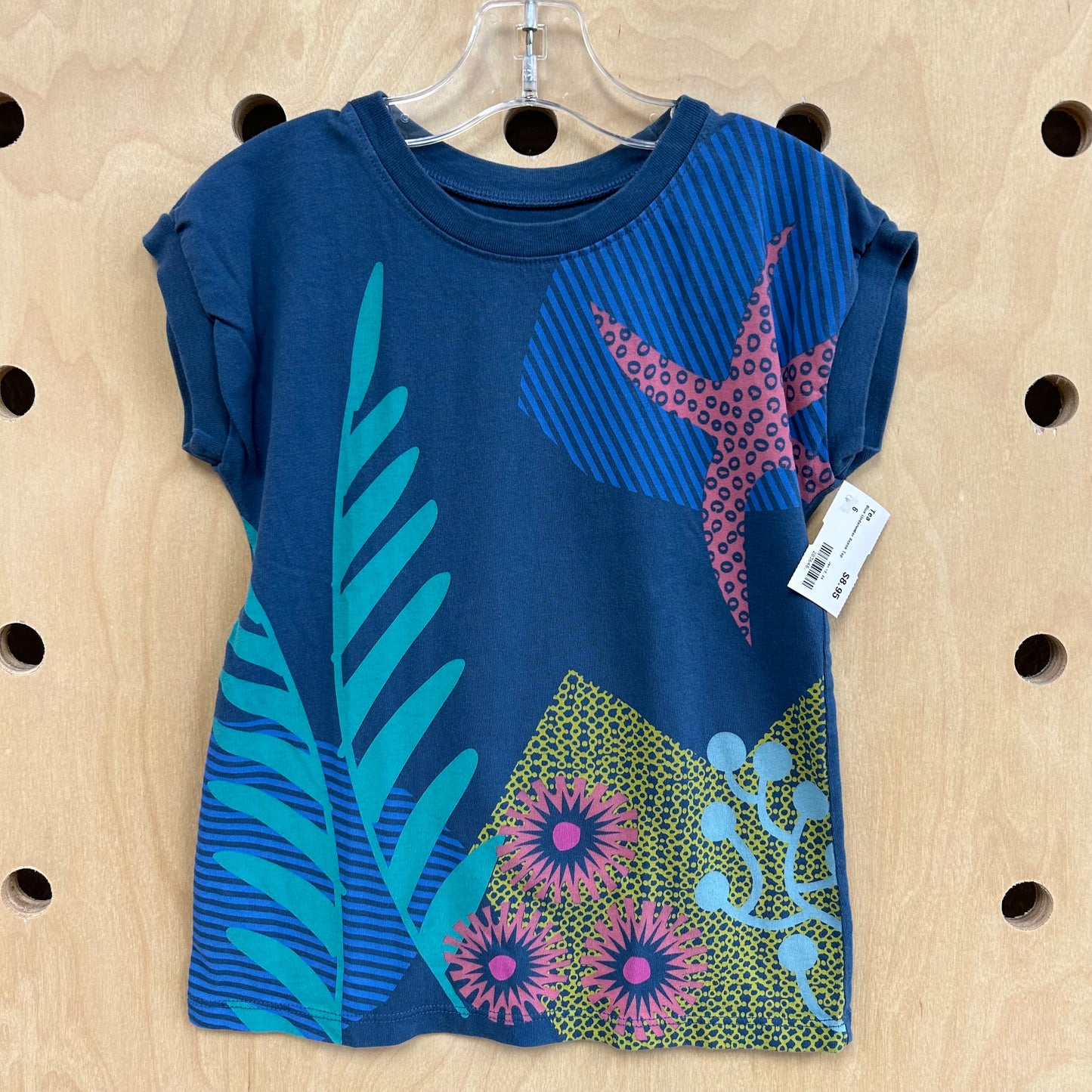 Blue Underwater Scene Top