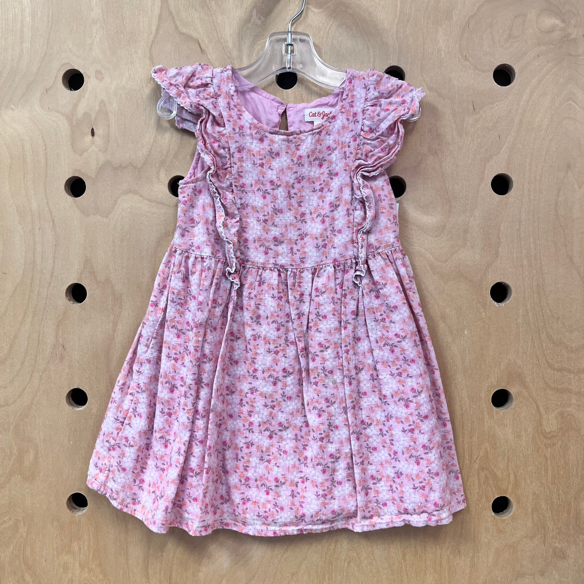 Pink Floral Dress