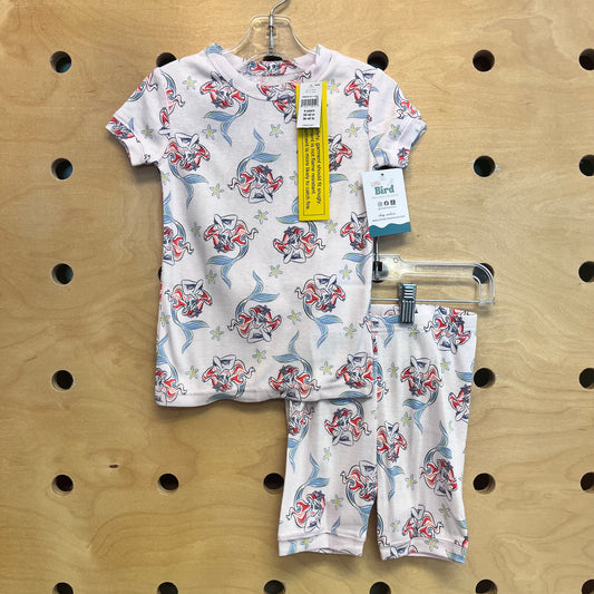 Organic Little Mermaid Pajamas NEW!!