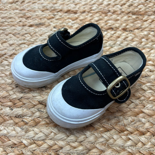 B&W Mary Janes