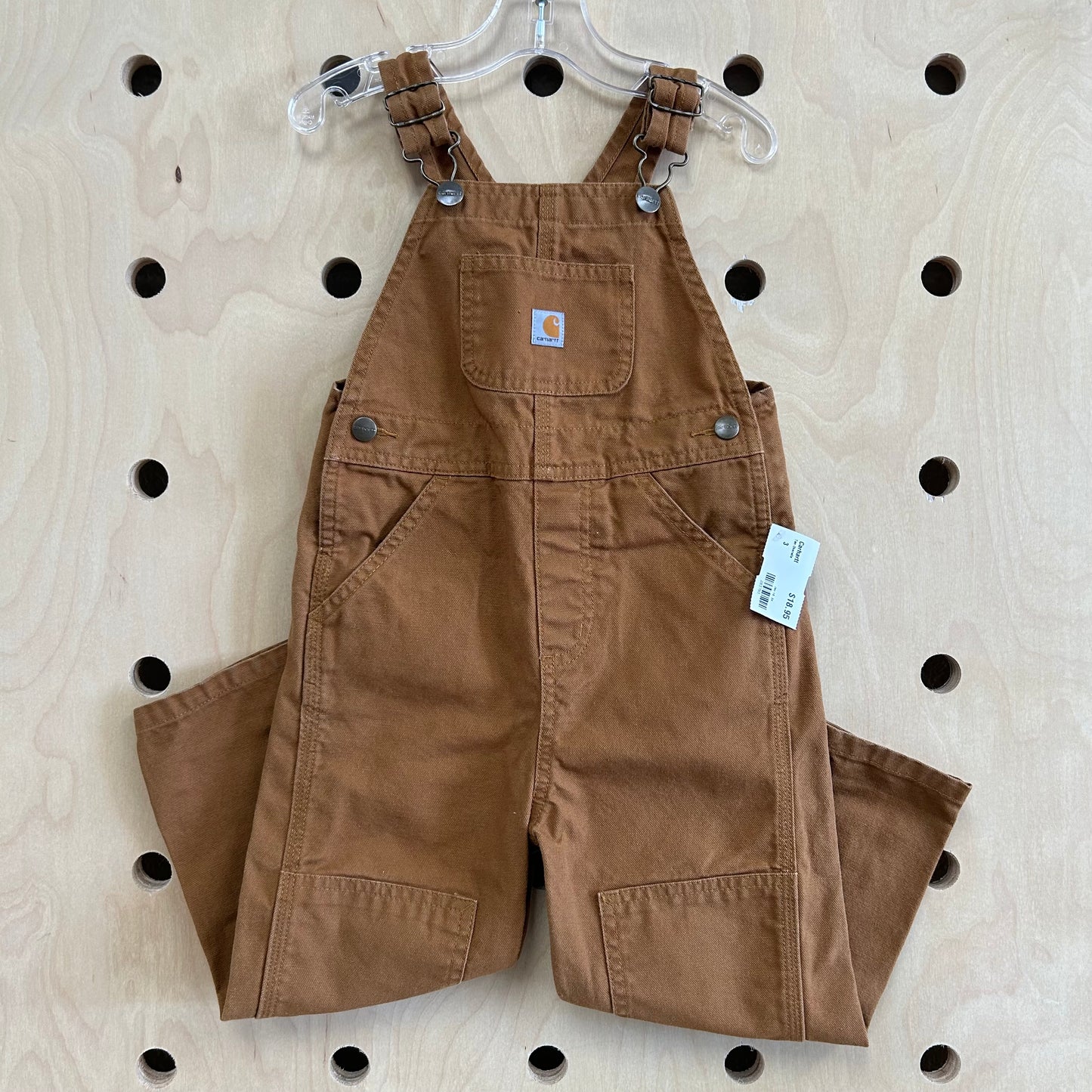 Tan Overalls
