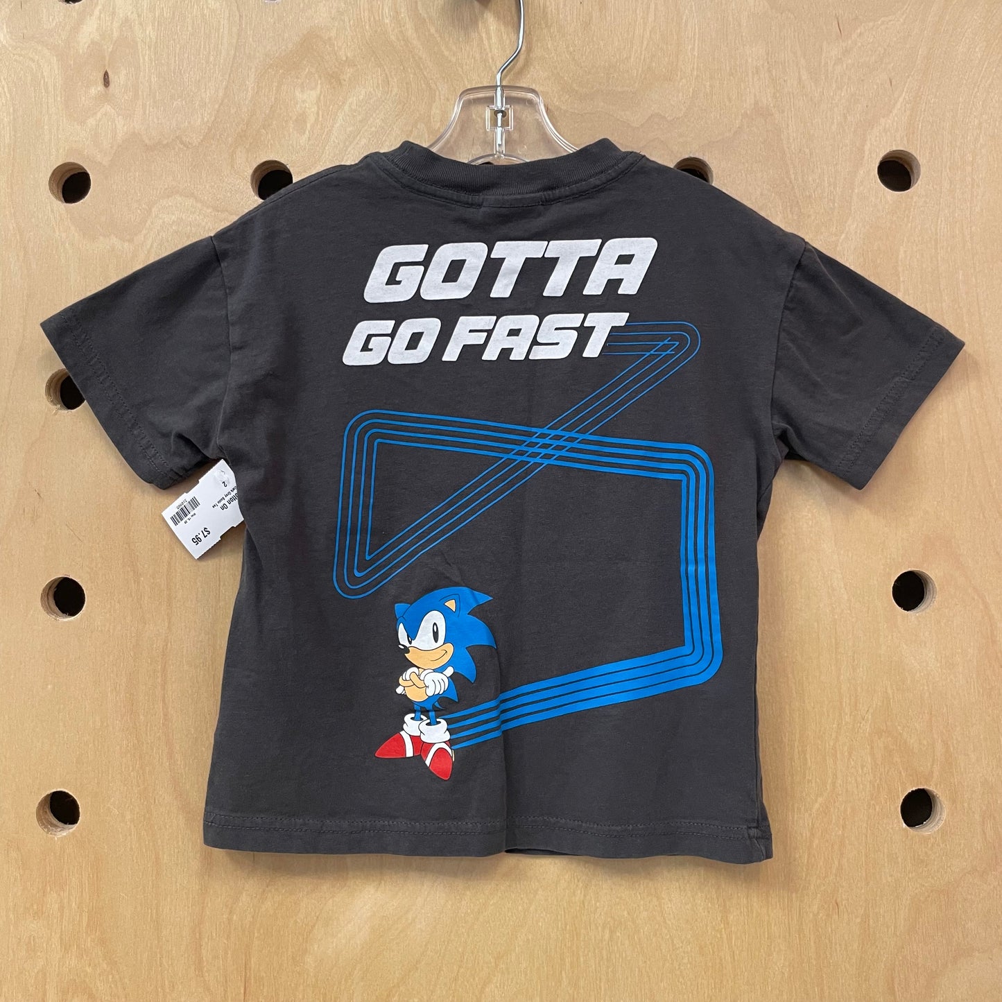 Dark Grey Sonic Tee