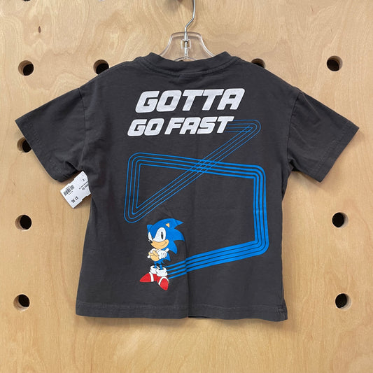 Dark Grey Sonic Tee