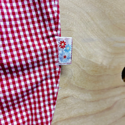 Cherokee Y2K Gingham Romper