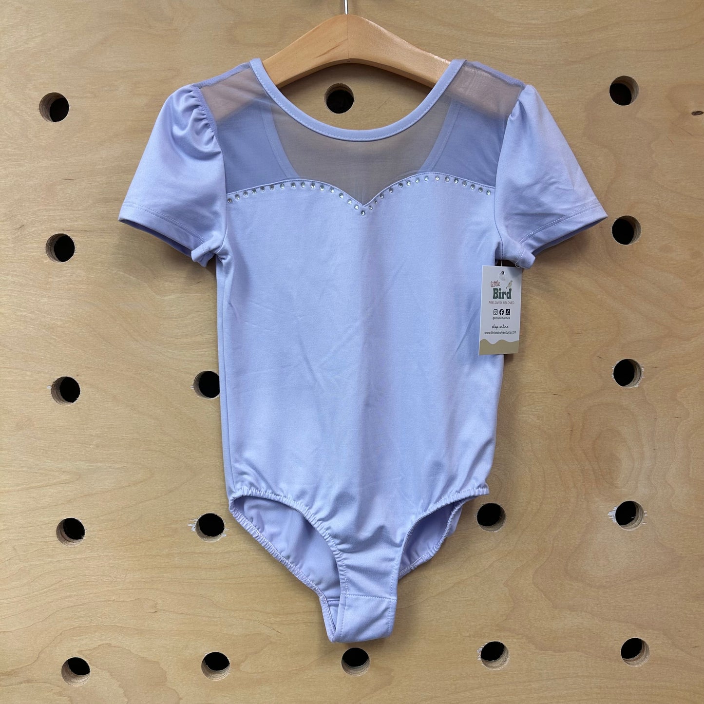 Lavender Tulle/Rhinestone Leotard