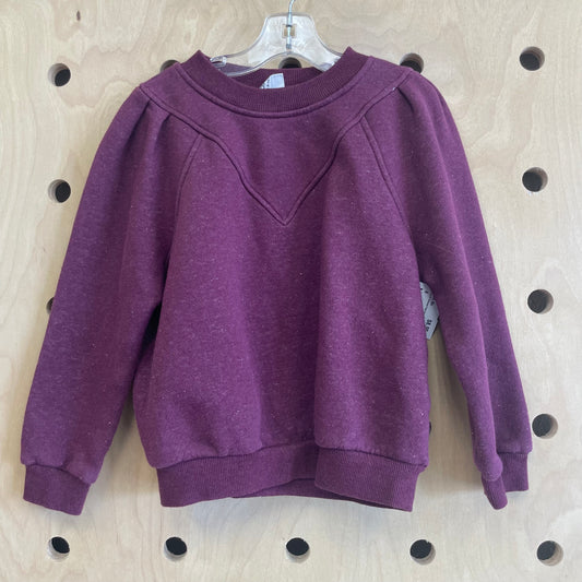 Maroon & Textured Pink Dots Pullover