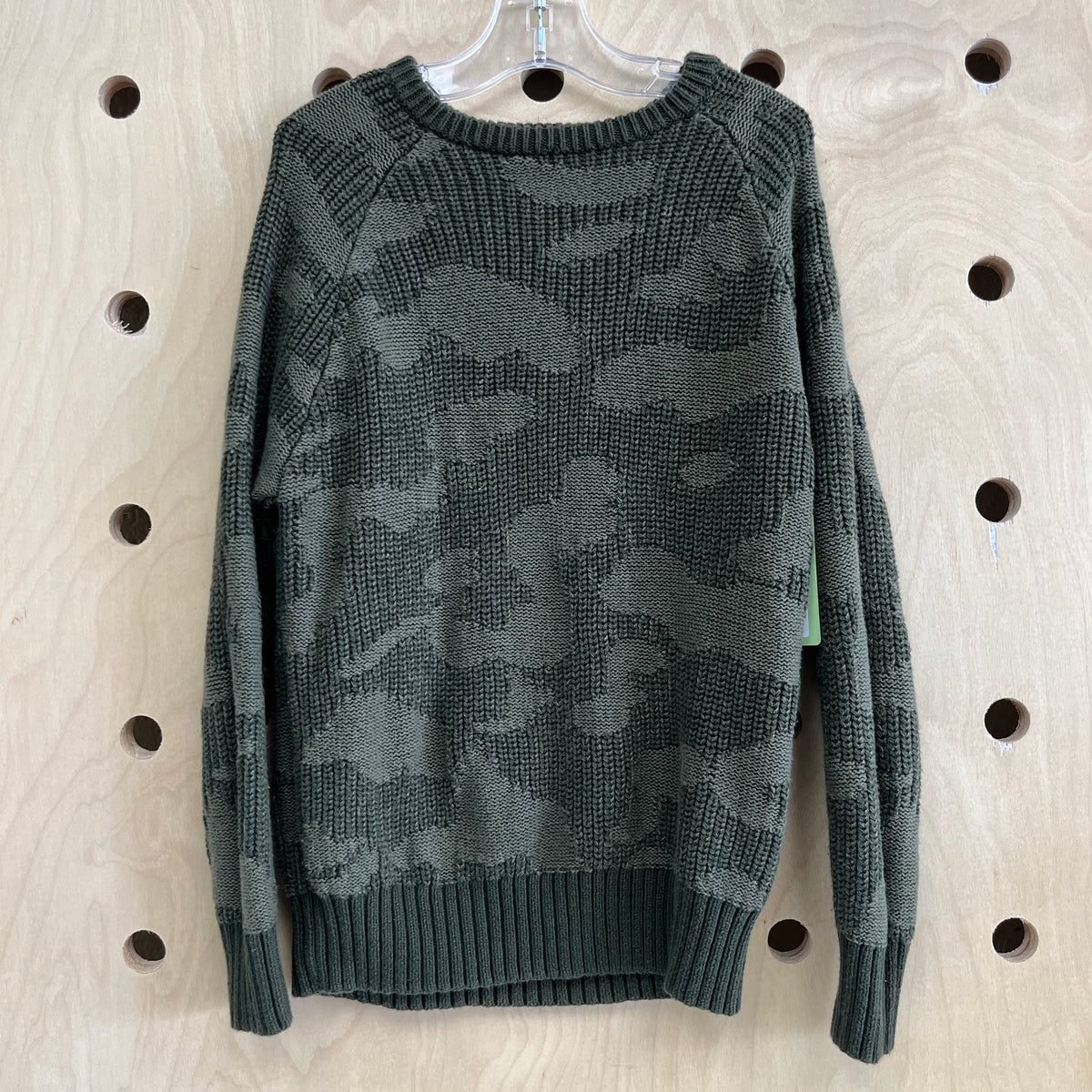 Camo Knit Sweater