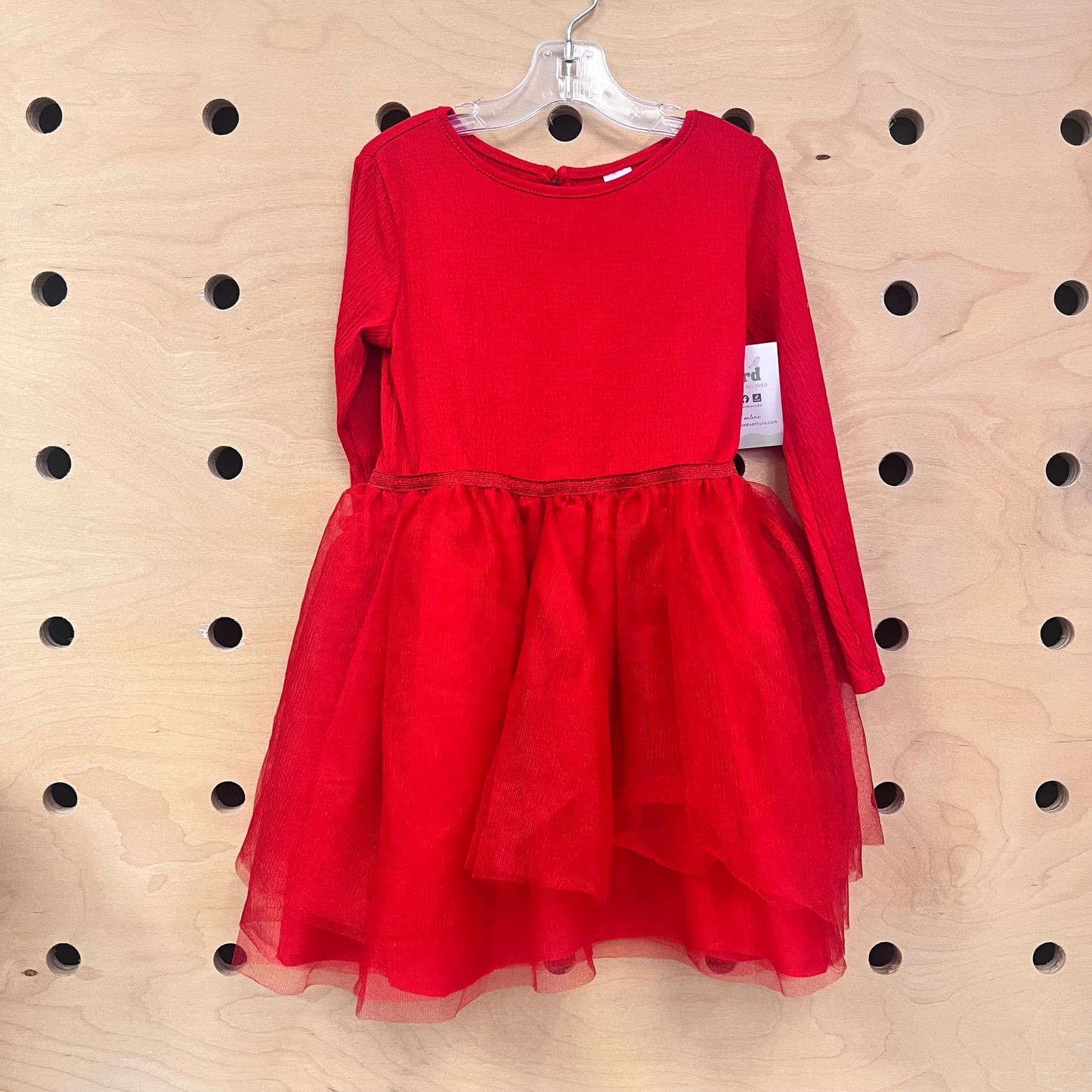 Red Tulle Dress