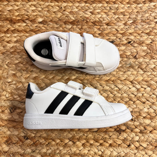 White Grand Court Sneakers