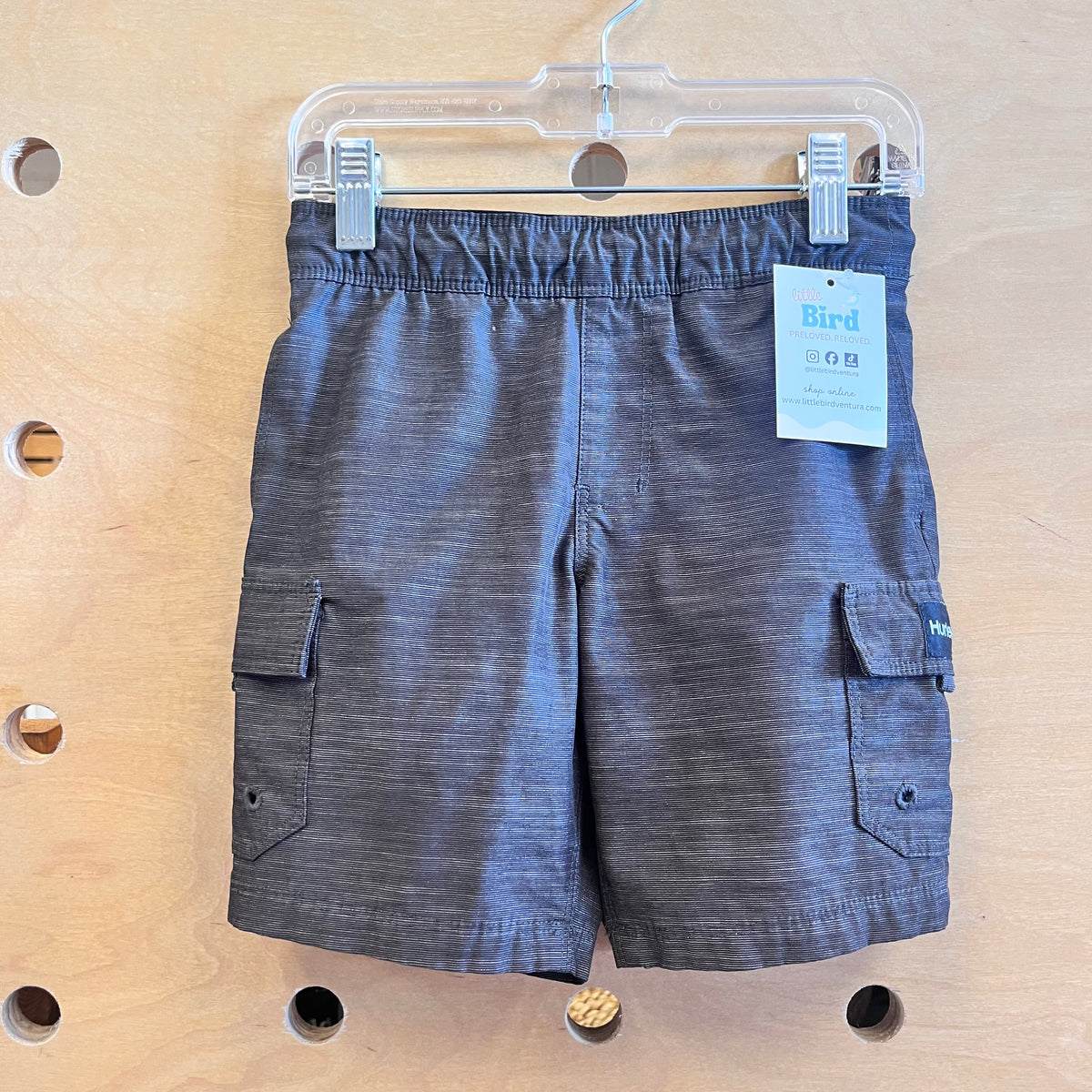 Grey Quick Dry Pocket Shorts