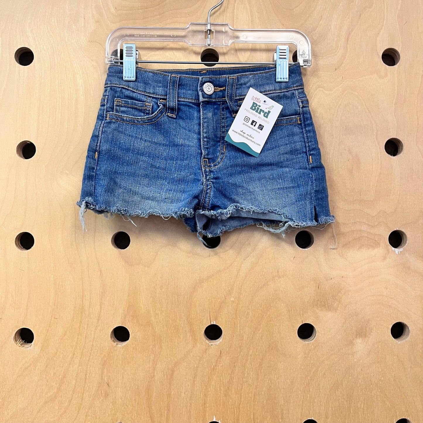 Cutoff Denim Shorts