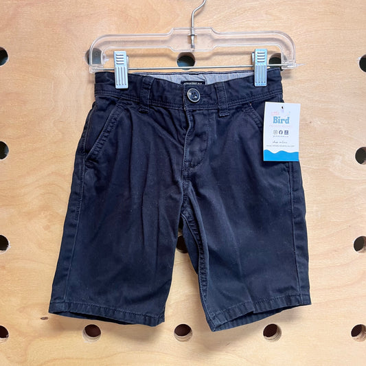 Black Denim Shorts