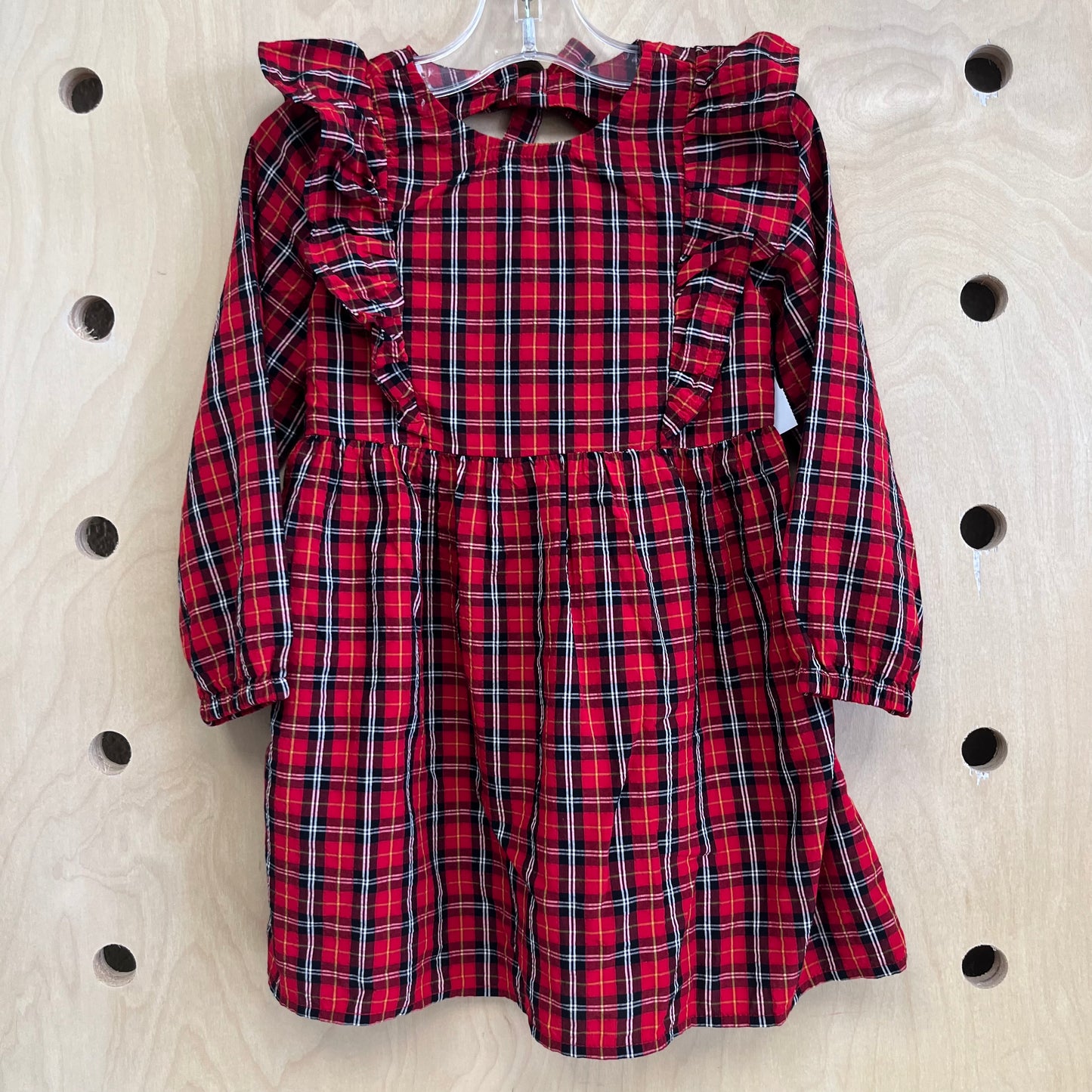 Red Plaid Dress