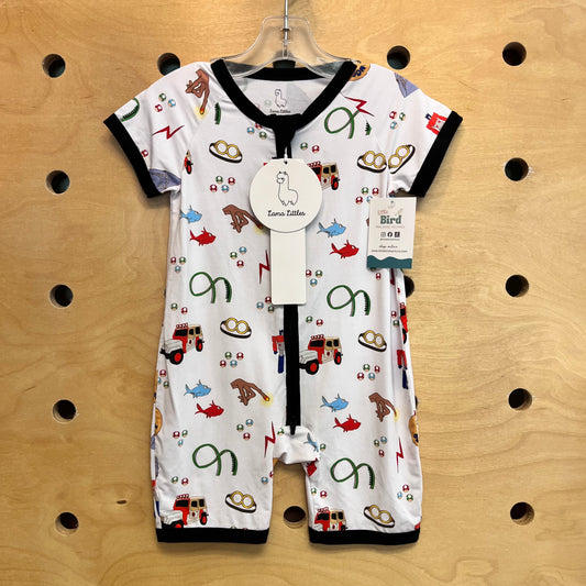 80's Themed Bamboo Zippy NEW!